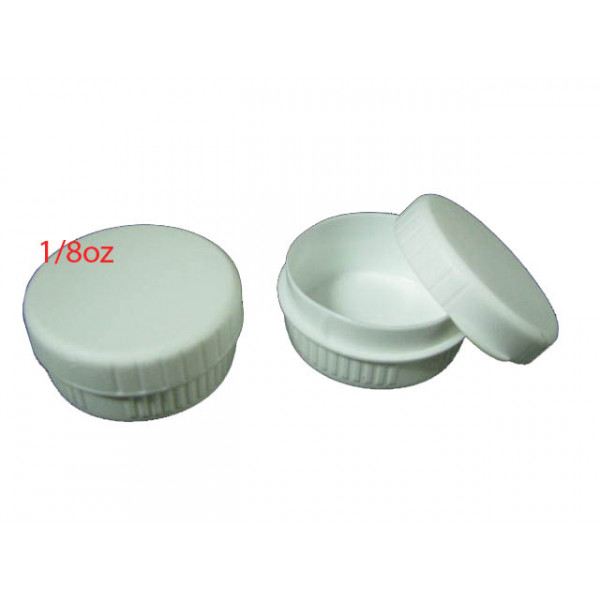 Empty Cream Container 1/8oz (25GM) X 5 PIECES